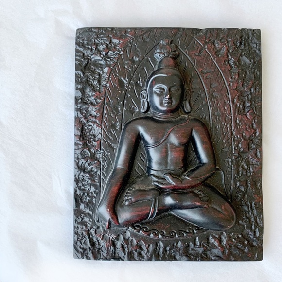 Z Gallerie Other - Z GALLERIE Ceramic Panel - Buddha on Lotus 9”